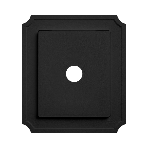 Ply Gem Blocks & Vents - Universal J-Block® Scroll-Cut Square Mounting Block profile