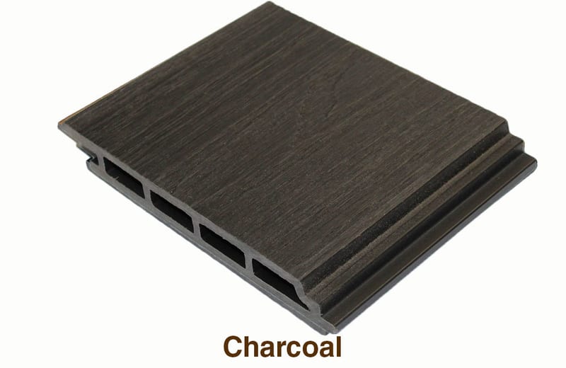 Pro Materials WPC Co-Extrusion Flat Wall Panels - Charcoal