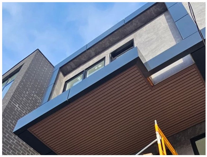 Pro Materials WPC Fluted Wall Panels (2-Sided) - WPC Fluted Wall Panel - 2-Sided Co-Extrusion profile