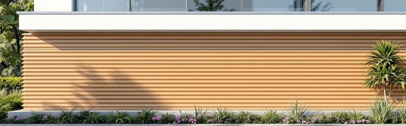 Pro Materials WPC Fluted Wall Panels (5 Strips) - Pro Materials