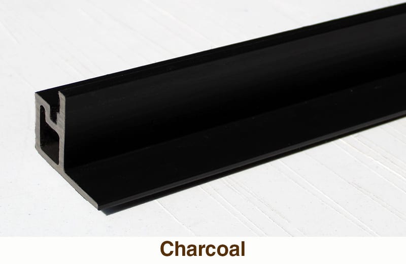 Pro Materials WPC Starter Trims - Charcoal
