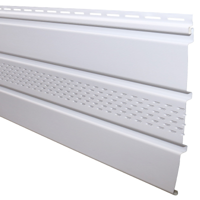 Mitten Triple 4" Soffit - T4" Lanced Center Vent profile