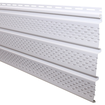 Mitten Triple 4" Soffit - T4" Lanced Full Vent profile