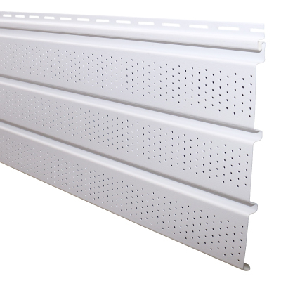 Mitten Triple 4" Soffit - T4" Perforated Full Vent profile