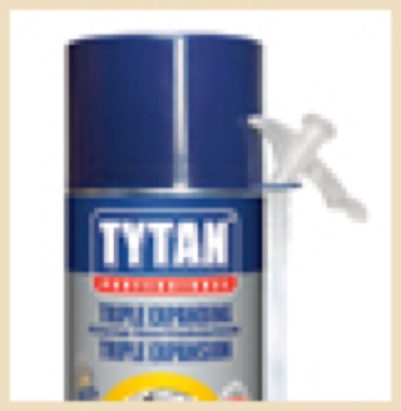 Tytan Insulating Foam - Straw PU Foam — Window & Door Foam Sealant profile