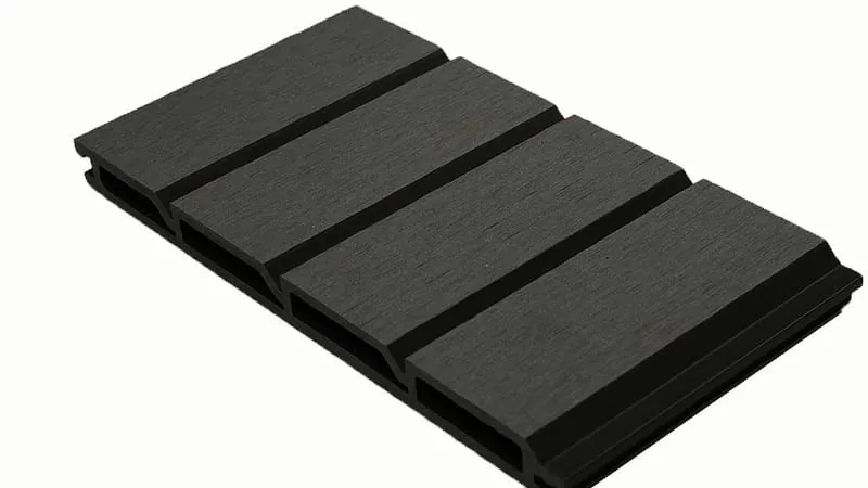 WPC Fluted Wall Panels - Charcoal