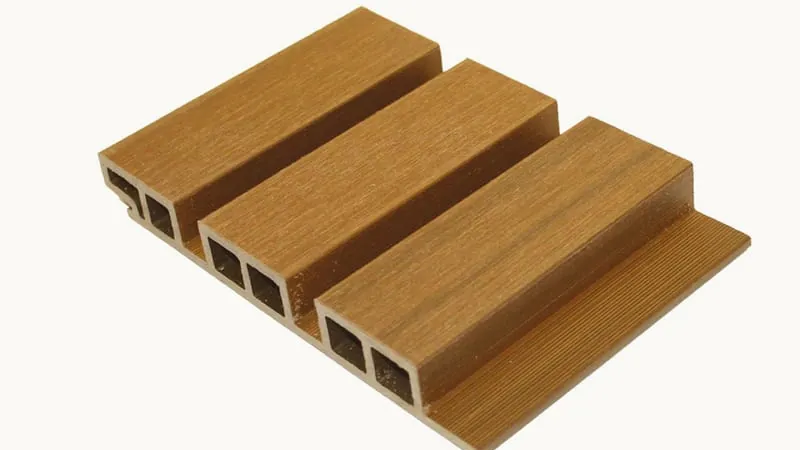 WPC Fluted Wall Panels - 3-Strip Fluted Panel profile
