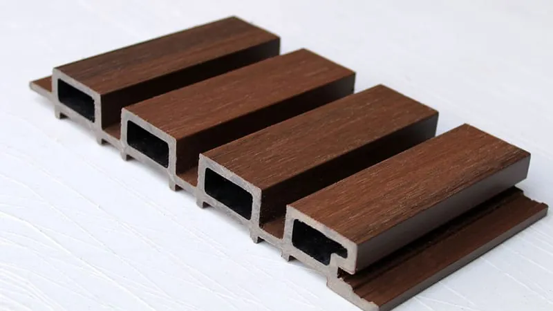 WPC Fluted Wall Panels - 4-Strip Fluted Panel profile